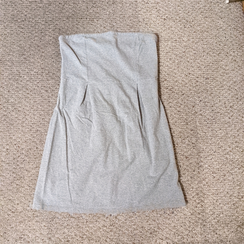 Old Navy Strapless Dress in Gray, XL